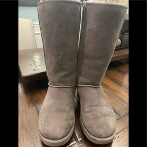 UGG Classic Tall Boots gray size 10 great used condition
